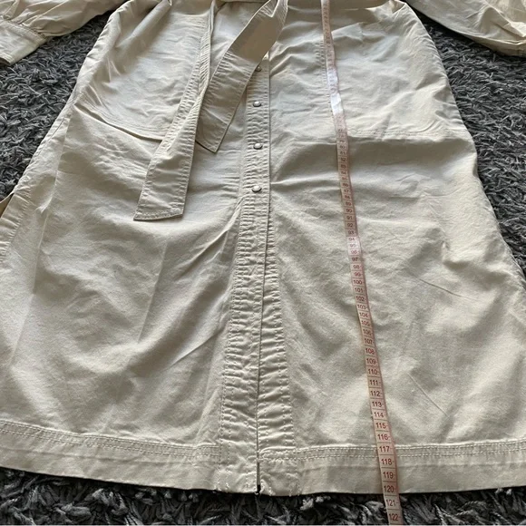 Banana Republic Twill Utility Midi Shirtdress - Picture 7 of 8